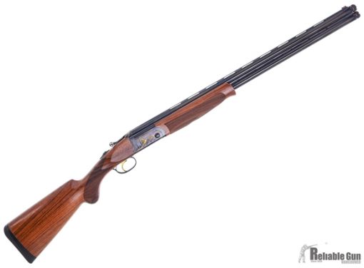 0048516 franchi instinct lx overunder shotgun 12ga 3 28 vented rib polished blue engraved receiver aa grade 580 1